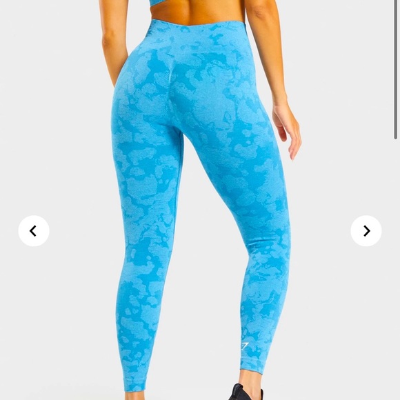 Gymshark | Pants u0026 Jumpsuits | Gymshark Blue Adapt Camo Leggings Sold Out  Size L | Poshmark